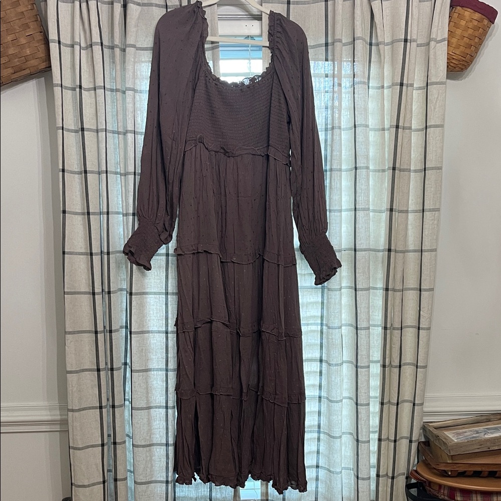 Baltic Born Chocolate Long Sleeve Dress
